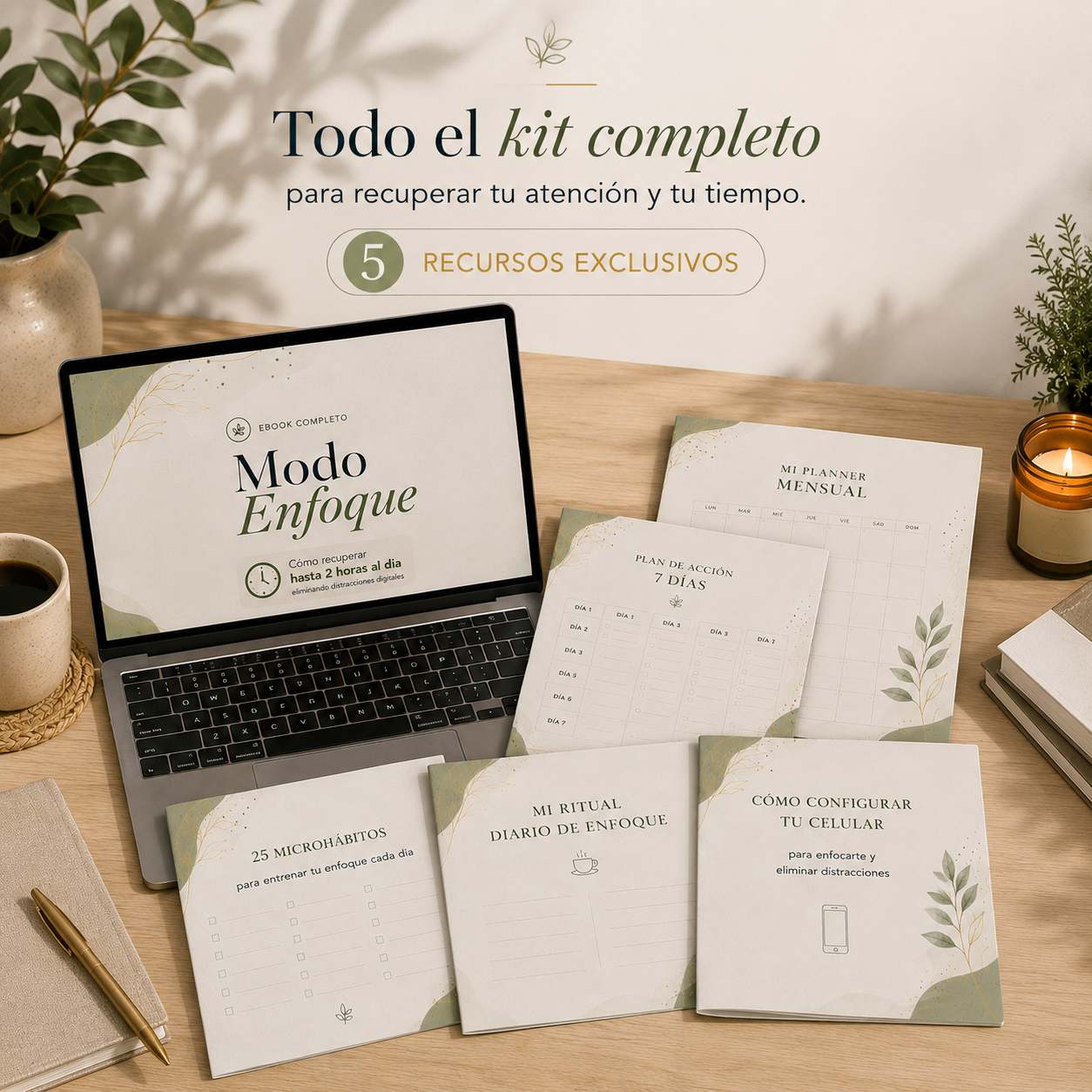 Modo Enfoque - Kit Completo para Recuperar tu Atención