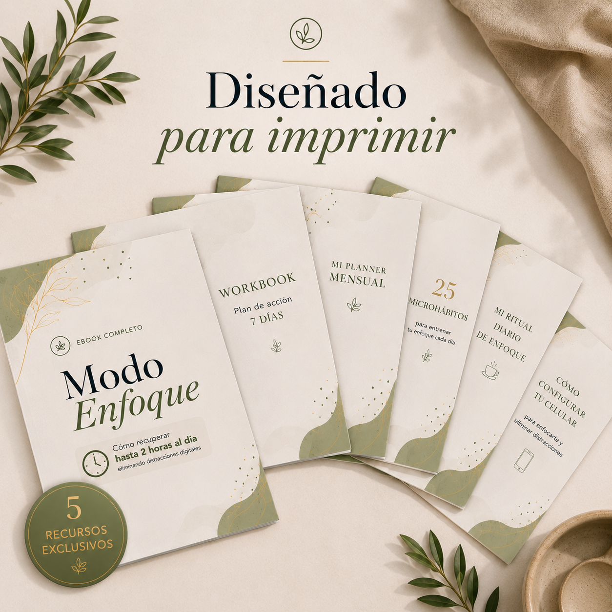 Modo Enfoque - Kit Completo para Recuperar tu Atención